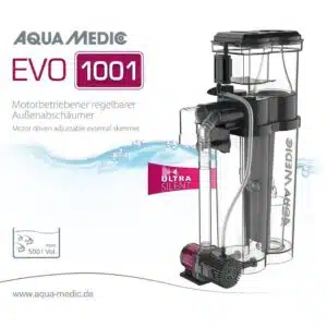 Ecumeurs EVO 1001, incl. DC Runner 1000 Aqua Medic
