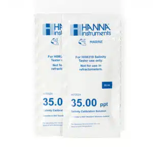 Hanna Solution Étalonnage Salinité 35 g/L – Sachet 20 mL